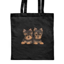'Yorkie Puppies' Classic Black