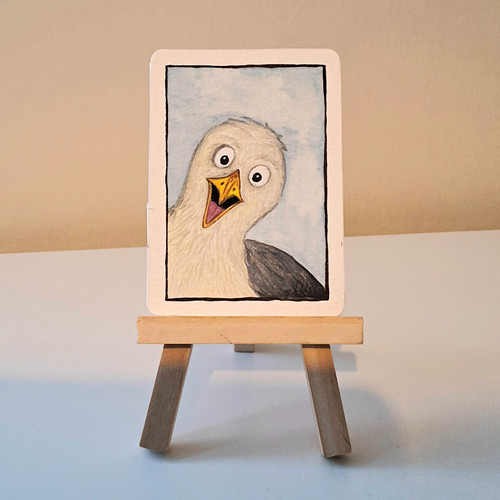 Aceo original signed - aceo,