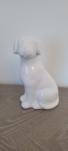 Ceramic dog puppy - ceramic,