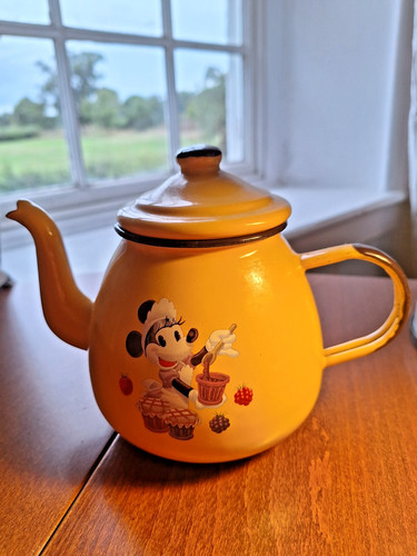 Minnie mouse teapot yellow - minnie,