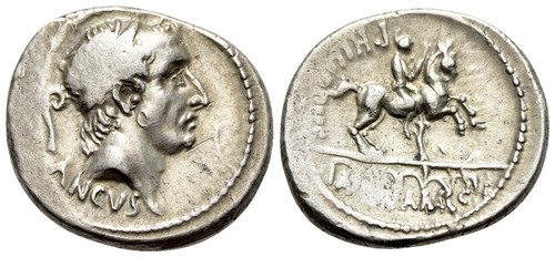 Roman republican denarius - denarius, l
