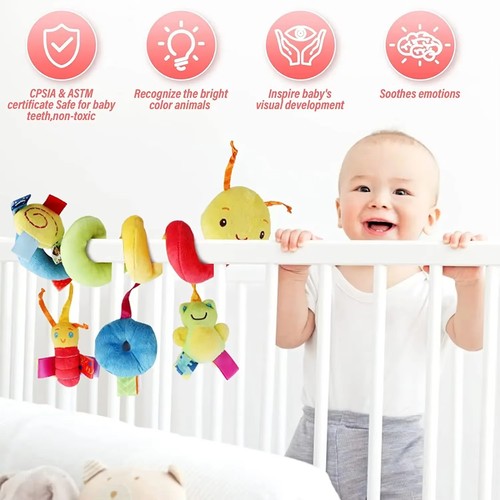 Baby crib hanging rattles - baby, toys