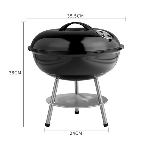 Portable charcoal grill - charcoal,