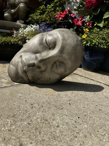 Abstract concrete face - concrete,