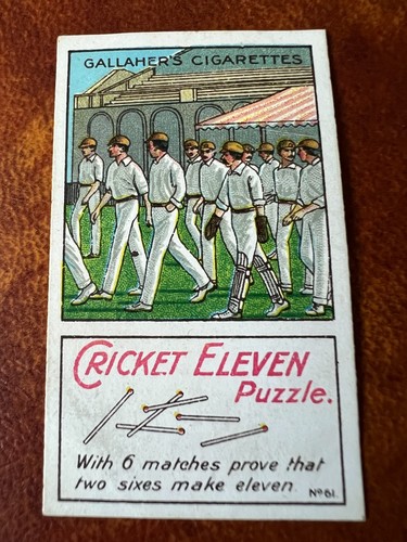 Gallaher tricks puzzles - -,