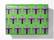 Mandalorian - wrapping paper -