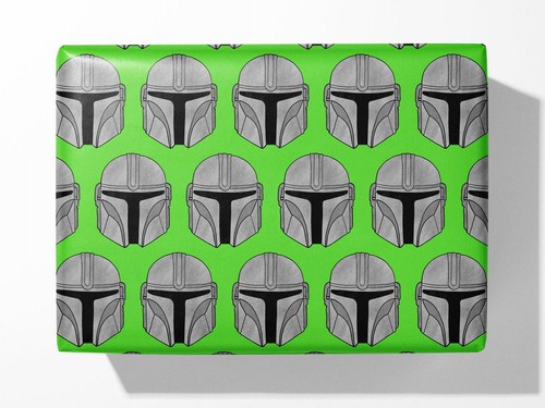 Mandalorian wrapping paper - mandalorian,