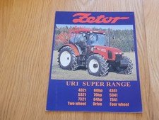 Zetor Super UR1 4321 to 7341