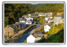 Boscastle Cornwall England