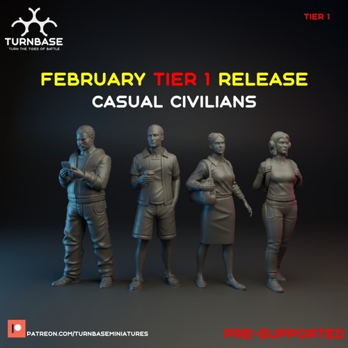 28mm civilians - 28mm, (casual)