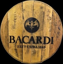 Reclaimed Printed Oak Whiskey