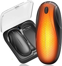 2 PACK RECHARGEABLE HAND WARMERS WITH CHARGING CASE FISHING GOLF HIKING CAMPING