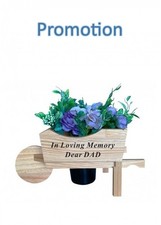 dad wooden Wheelbarrow