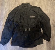Rare Triumph Motorcycles Black Armoured Touring Jacket Coat Good Condition Large