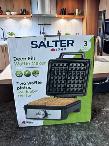 Salter deep fill waffle - deep, maker