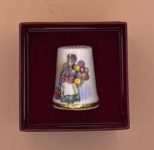 ? Royal Doulton Thimble – Balloon Seller, Boxed, Bone China, Excellent Cond