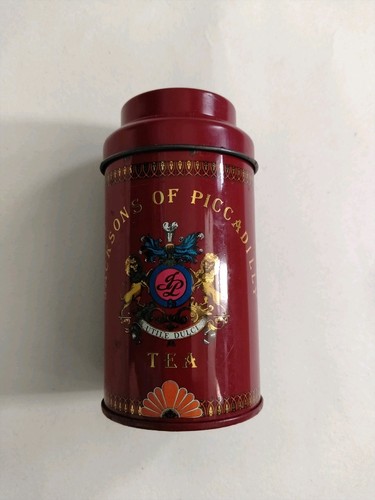Vintage tea caddy jacksons - caddy,