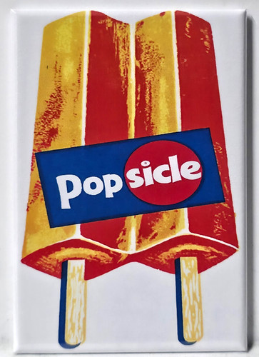 Popsicle magnet fridge - popsicle,