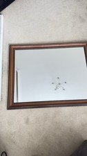 Wood Framed Large Mirror