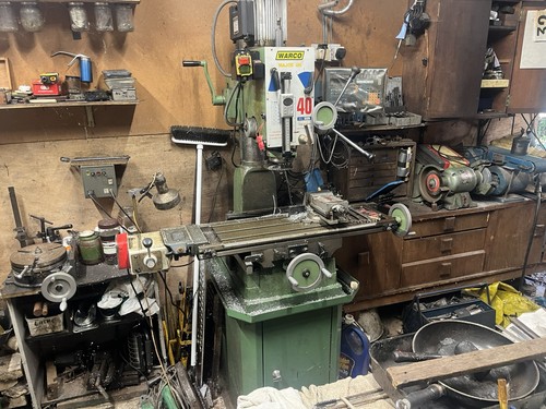 Warco major milling machine - warco, gh