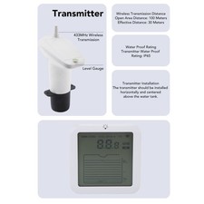 Ultrasonic level sensor water - ultrasonic,