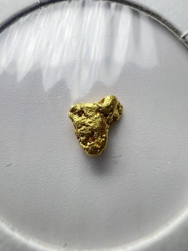 Gold nugget hand - nugget, from