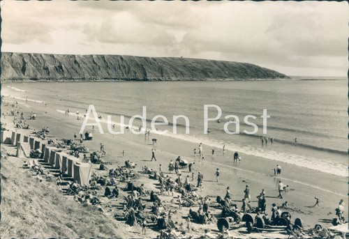 Vintage rppc filey sands - rppc,