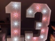60th Birthday Decorations for Women Men: Light Up Numbers Large 4FT 60th Wedding