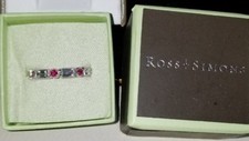 Ross Simons pink sapphire cz
