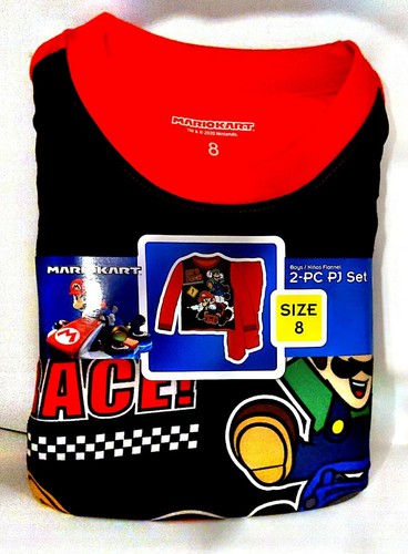 New boys mario kart flannel - mario,