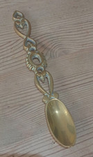 Large  loving spoon in brass