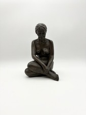 Vintage Mid Century Nude Woman Bronze Statue