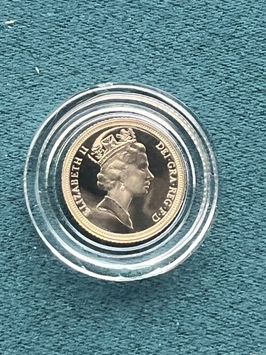 1995 gold proof half - proof,