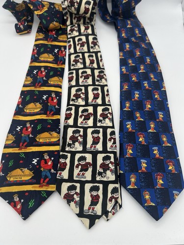 Novelty cartoon ties bundle - ties,