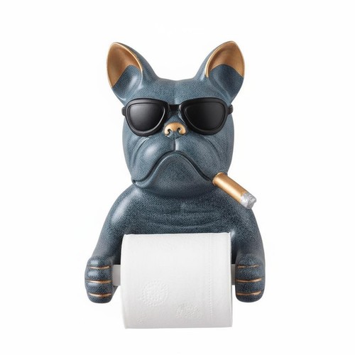 French bulldog tissue rack - bulldog,