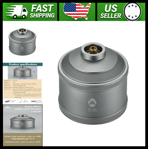 Campingmoon refillable gas - refillable,