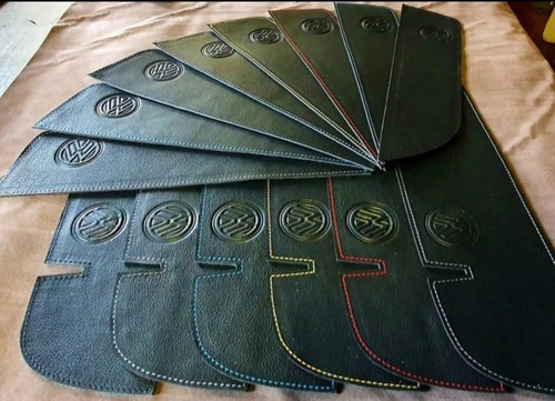 Leather door card - t5,