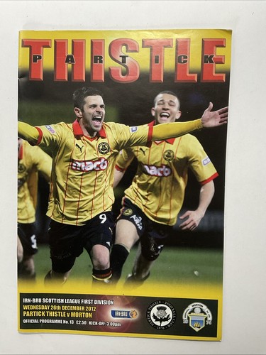 Partick thistle greenock - partick,