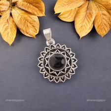 Natural Black Tourmaline 925