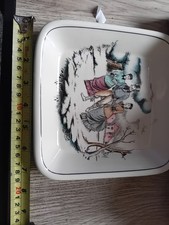Clarice Cliff Ice Skaters Dish