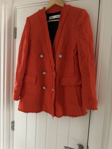 Zara red blazer - red,
