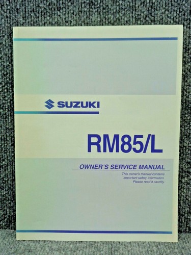 Oem factory suzuki rm85l 85 - rm85l, rm