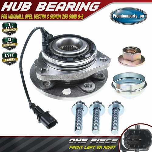 Wheel bearing hub front - bearing, for