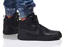 Nike Court Borough Mid Winter Black Reflect Swoosh Men's Trainers Shoes UK 7-12