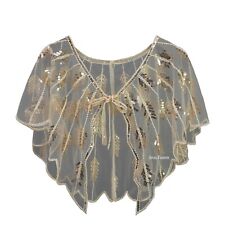 Lady Retro Sequin Beaded Shawl