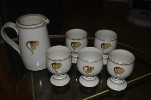 Denby troubadour jug cups - jug,