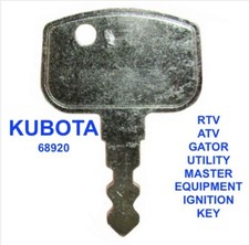 KUBOTA RTV 900 ATV UTILITY GATOR Tractor Excavator Master Plant Equipment Key  
