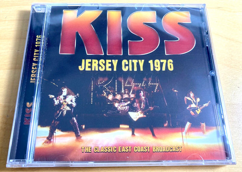 Kiss jersey city 1976 new - city,