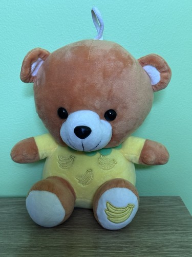 Cute teddy bear plush - plush, banana