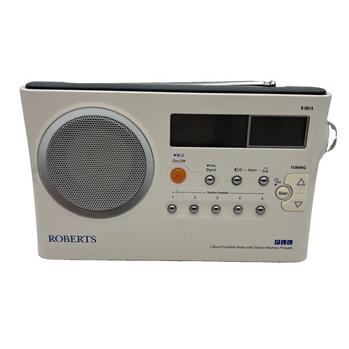 Roberts r9974 portable - roberts, radio-